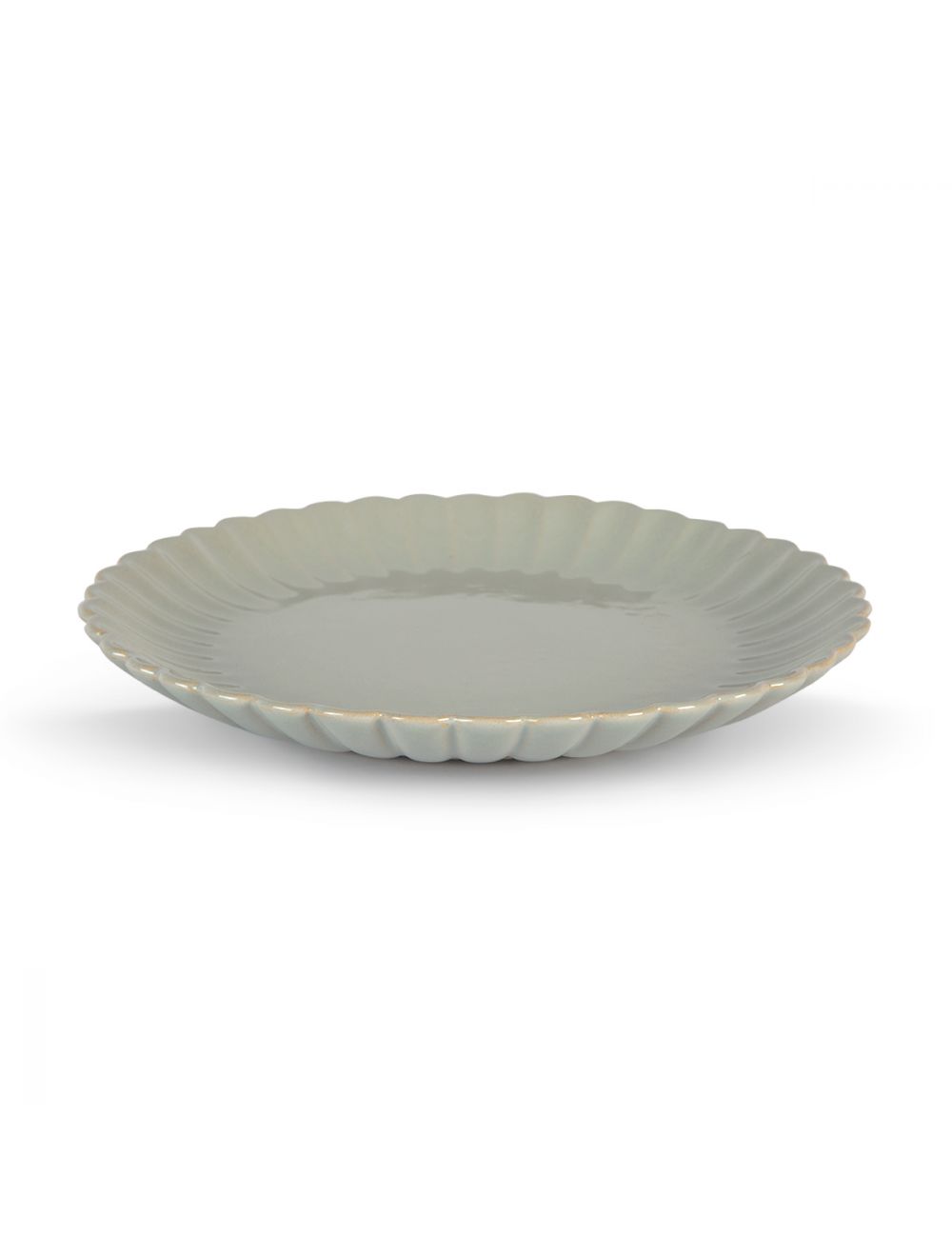 Scallop Rim Dinner Plate